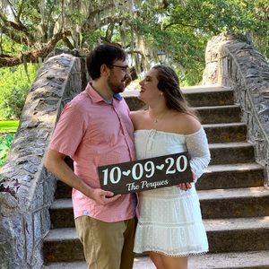 White off the shoulder dress